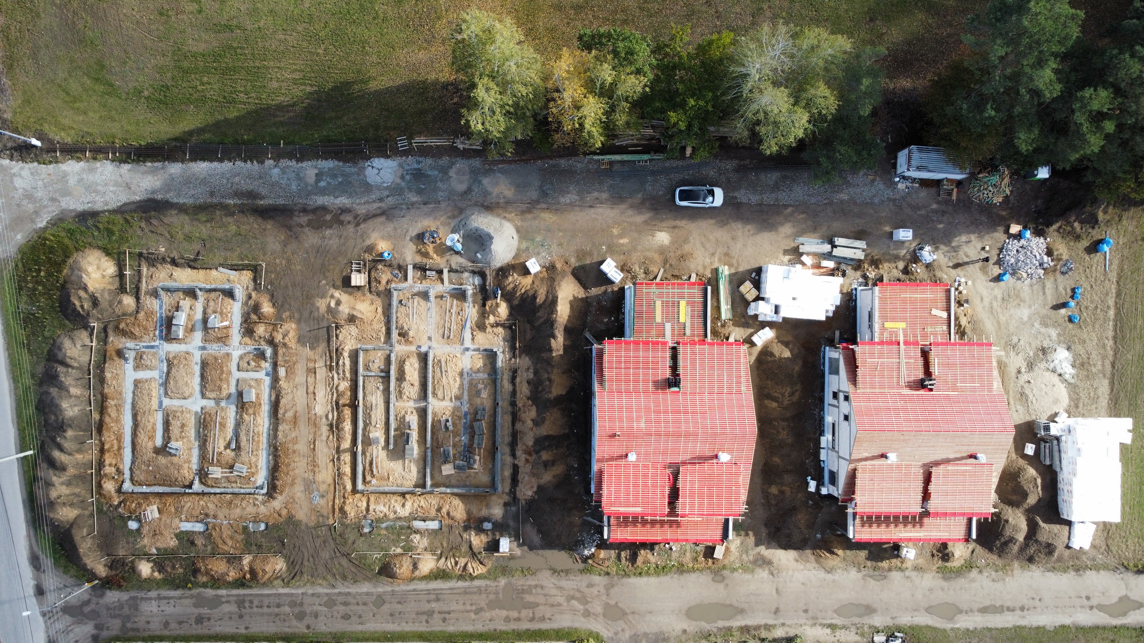 Budowa — perspektywa z lotu ptaka