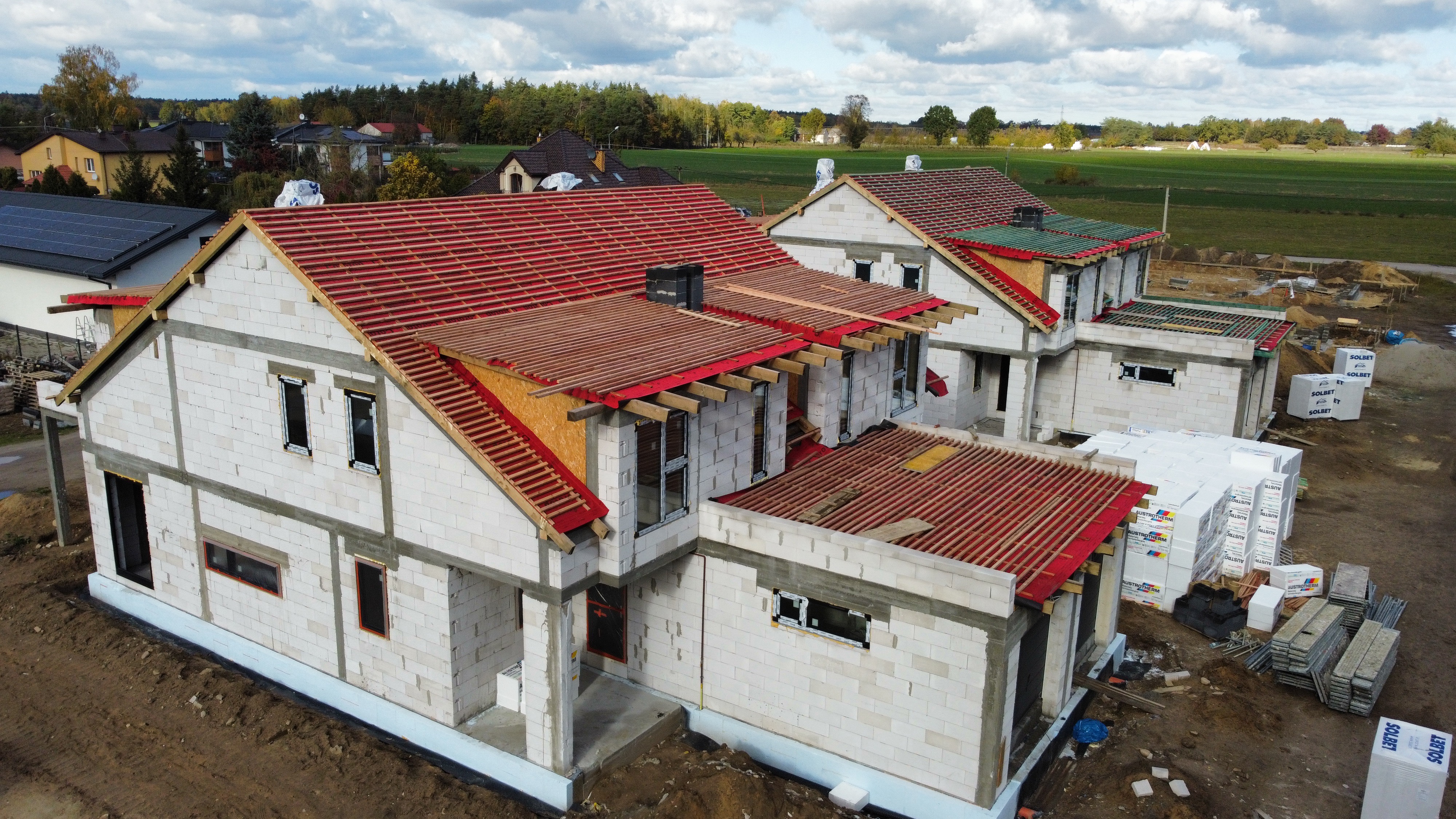 Budowa — postęp prac