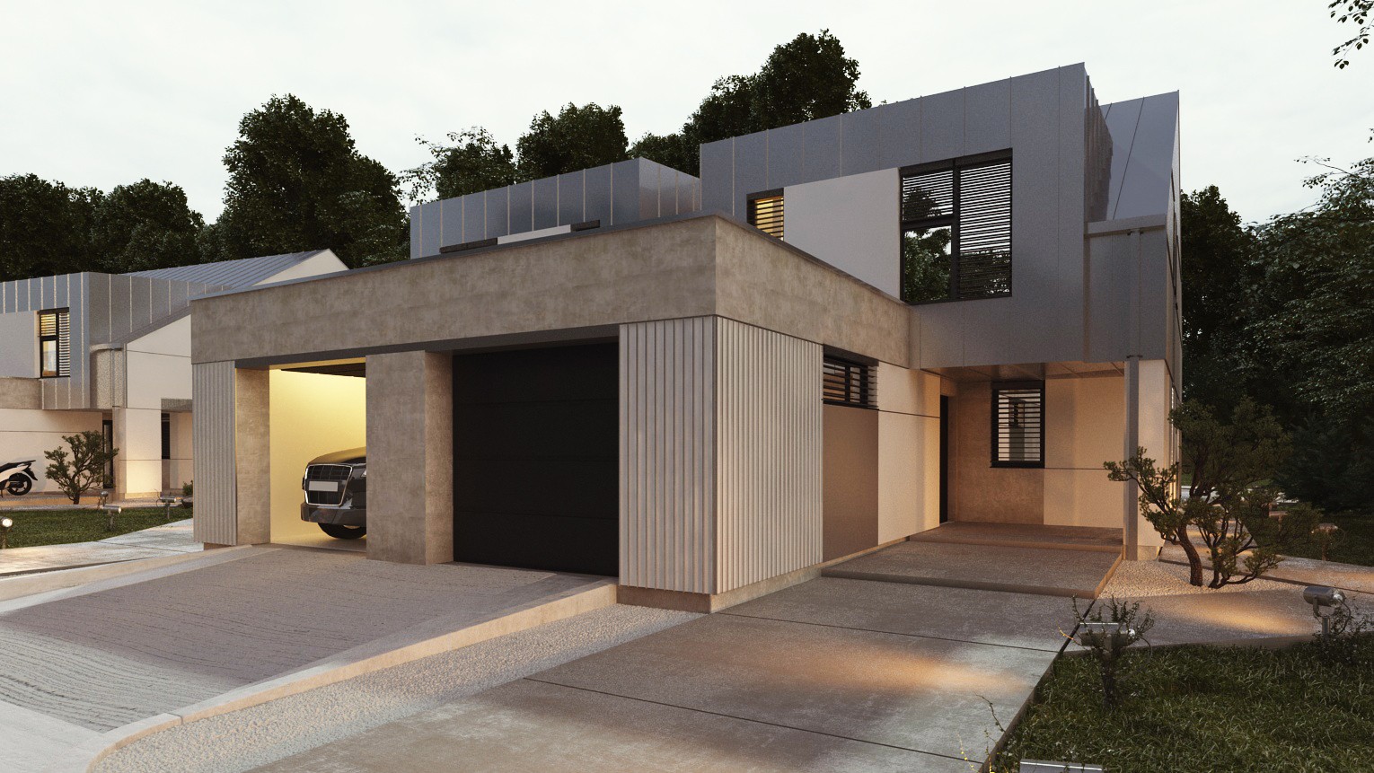 Wizualizacja — ujęcie nocne